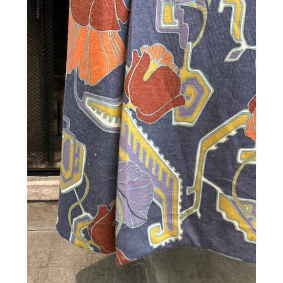 Vtg A Grace Taylor Original MOD Collared Maxi Dress Size L / XL *B7 - Picture 4 of 5